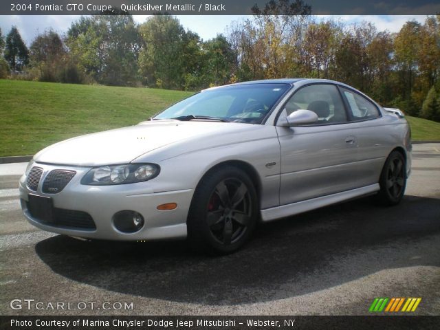 2004 Pontiac GTO Coupe in Quicksilver Metallic