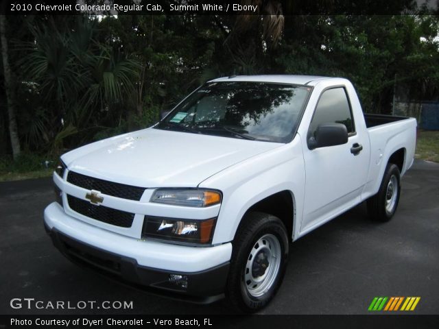 2010 Chevrolet Colorado Regular Cab in Summit White