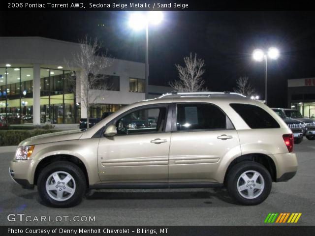2006 Pontiac Torrent AWD in Sedona Beige Metallic