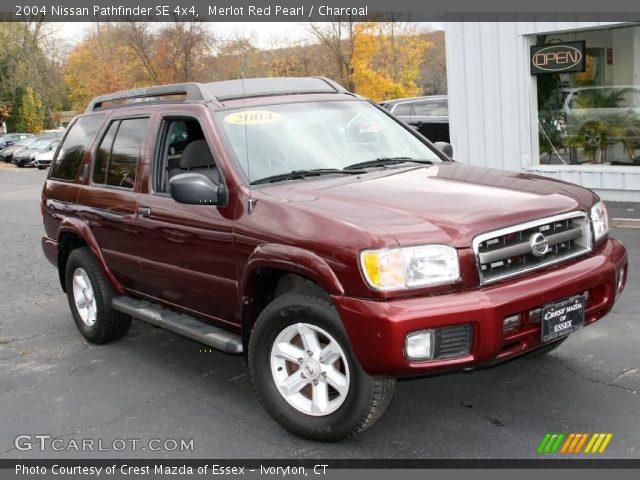 2004 Nissan Pathfinder SE 4x4 in Merlot Red Pearl