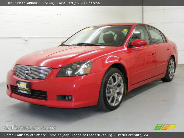 2005 Nissan Altima 3.5 SE-R in Code Red