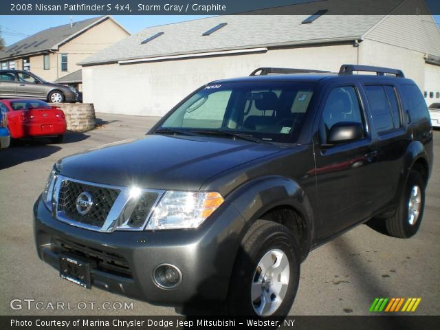 2008 Nissan Pathfinder S 4x4 in Storm Gray