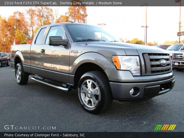 2010 Ford F150 STX SuperCab in Sterling Grey Metallic