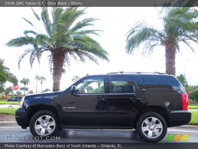 2008 GMC Yukon SLT in Onyx Black