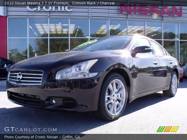 2010 Nissan Maxima 3.5 SV Premium in Crimson Black