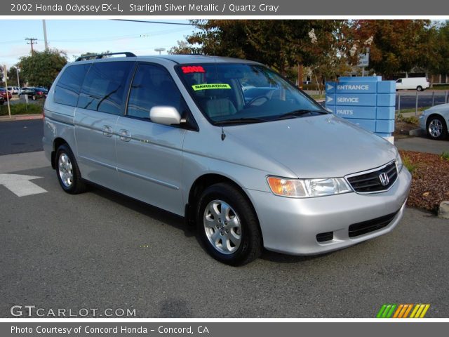 2002 Honda Odyssey EX-L in Starlight Silver Metallic