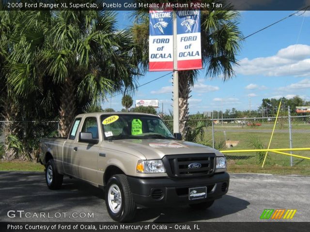 2008 Ford Ranger XL SuperCab in Pueblo Gold Metallic