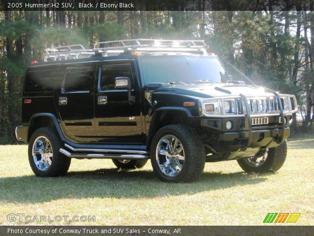 2005 Hummer H2 SUV in Black