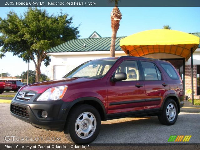 2005 Honda CR-V LX in Redondo Red Pearl