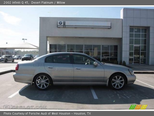 2002 Infiniti Q 45 in Desert Platinum