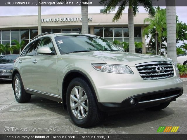 2008 Infiniti FX 35 in Serengeti Sand Metallic