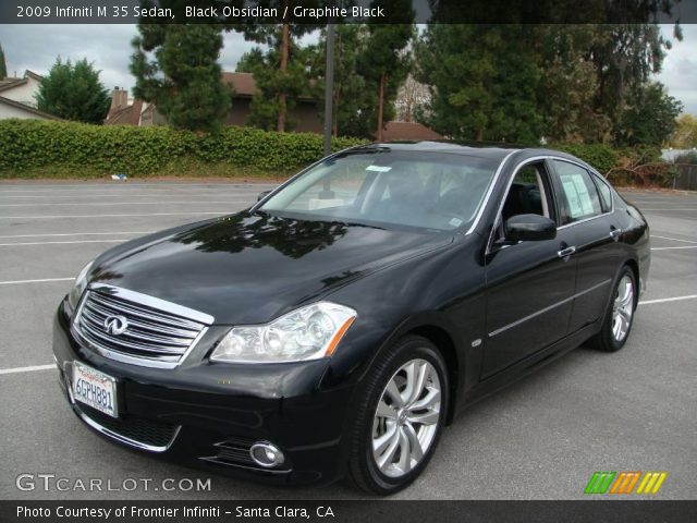 2009 Infiniti M 35 Sedan in Black Obsidian