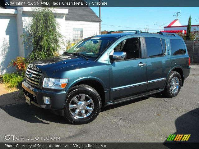 2004 Infiniti QX 56 4WD in Jade Green Metallic