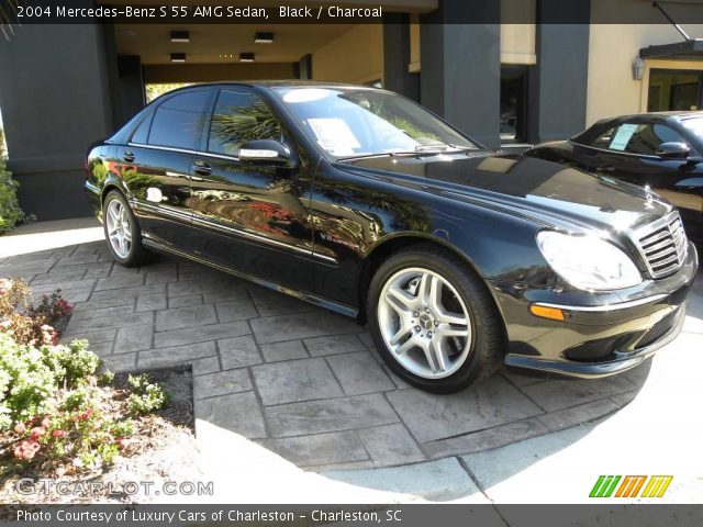 2004 Mercedes-Benz S 55 AMG Sedan in Black