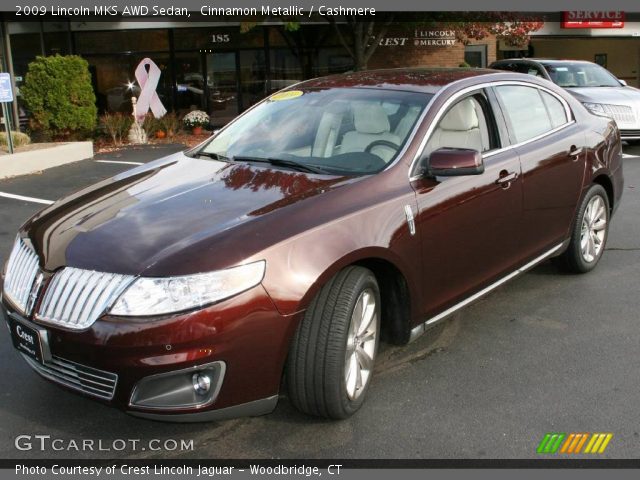 2009 Lincoln MKS AWD Sedan in Cinnamon Metallic