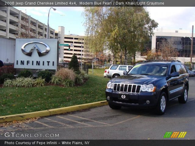 2008 Jeep Grand Cherokee Limited 4x4 in Modern Blue Pearl