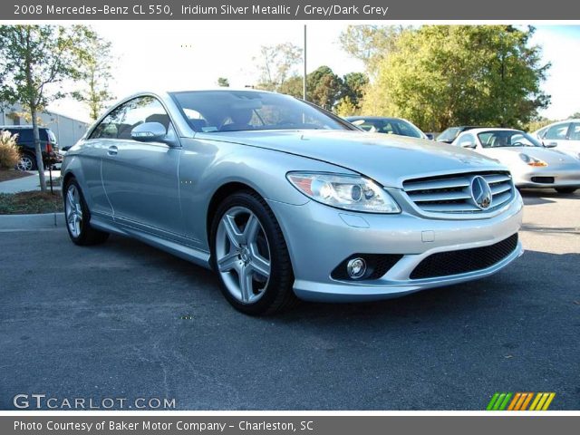 2008 Mercedes-Benz CL 550 in Iridium Silver Metallic