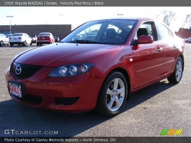 2005 Mazda MAZDA3 i Sedan in Velocity Red Mica