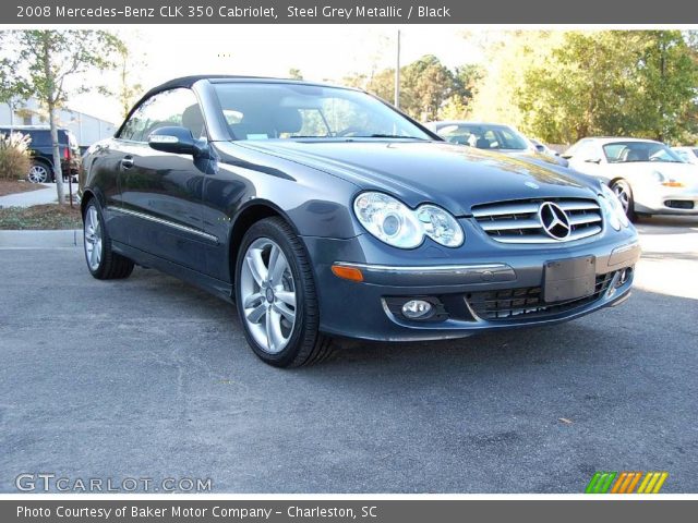 2008 Mercedes-Benz CLK 350 Cabriolet in Steel Grey Metallic