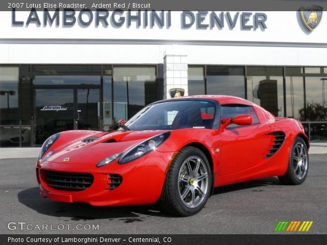 2007 Lotus Elise Roadster in Ardent Red