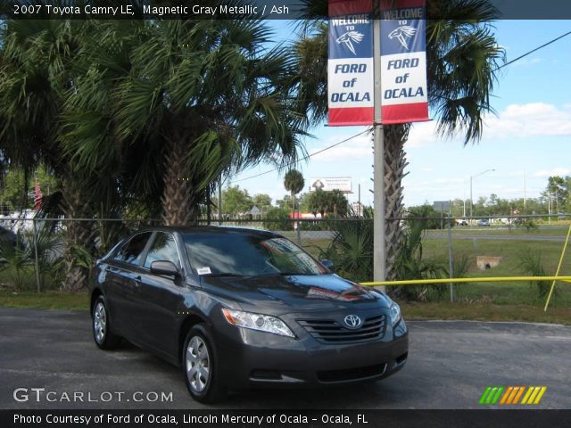 2007 Toyota Camry LE in Magnetic Gray Metallic