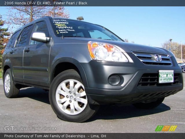 2006 Honda CR-V EX 4WD in Pewter Pearl