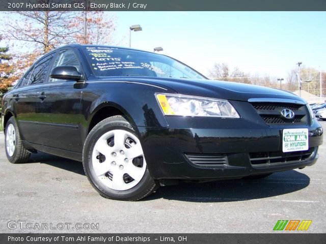 2007 Hyundai Sonata GLS in Ebony Black