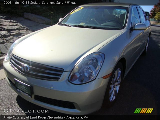 2005 Infiniti G 35 Sedan in Serengeti Sand