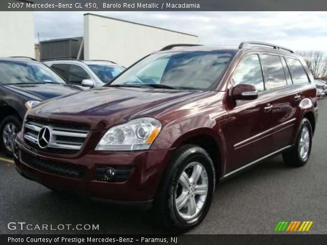 2007 Mercedes-Benz GL 450 in Barolo Red Metallic