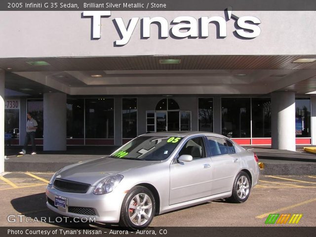 2005 Infiniti G 35 Sedan in Brilliant Silver Metallic