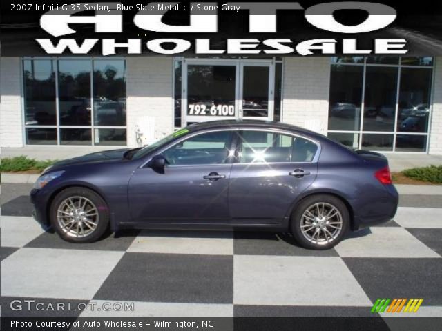 2007 Infiniti G 35 Sedan in Blue Slate Metallic