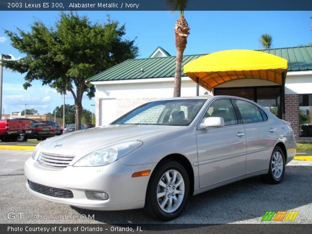 2003 Lexus ES 300 in Alabaster Metallic