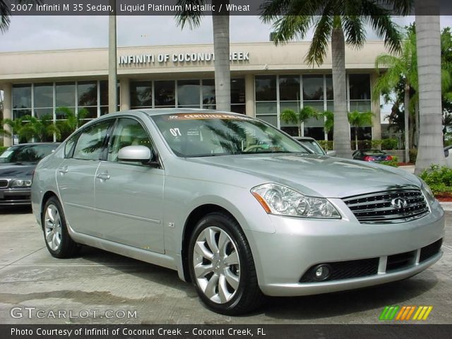 2007 Infiniti M 35 Sedan in Liquid Platinum Metallic