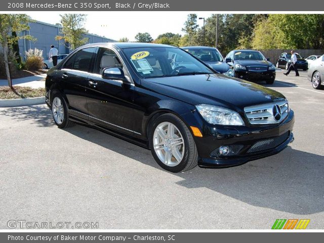 2008 Mercedes-Benz C 350 Sport in Black