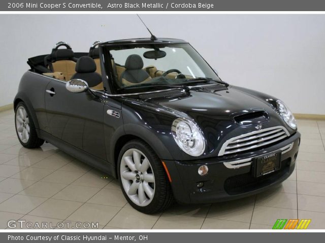 2006 Mini Cooper S Convertible in Astro Black Metallic