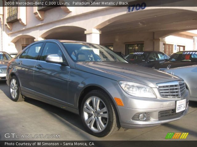 2008 Mercedes-Benz C 300 Luxury in Palladium Silver Metallic