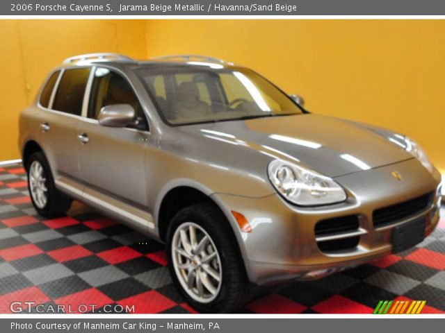 2006 Porsche Cayenne S in Jarama Beige Metallic