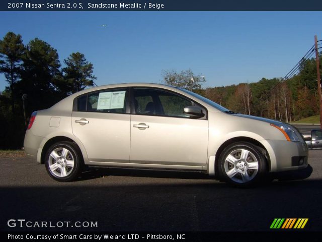 2007 Nissan Sentra 2.0 S in Sandstone Metallic