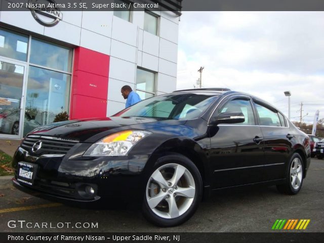 Super Black - 2007 Nissan Altima 3.5 SE - Charcoal Interior | GTCarLot ...