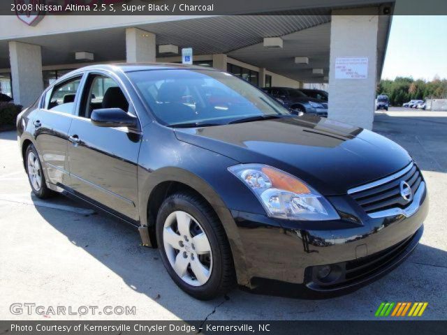 2008 Nissan Altima 2.5 S in Super Black