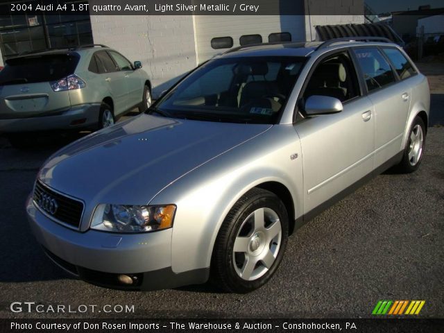 2004 Audi A4 1.8T quattro Avant in Light Silver Metallic