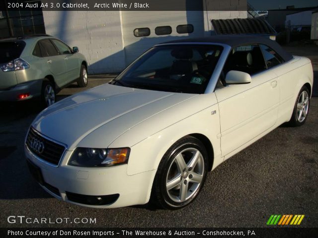 2004 Audi A4 3.0 Cabriolet in Arctic White