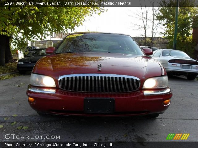 1997 Buick Park Avenue Sedan in Dark Toreador Red Metallic
