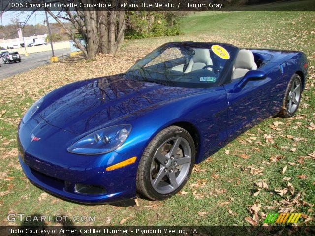 2006 Chevrolet Corvette Convertible in LeMans Blue Metallic