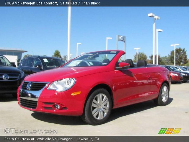 2009 Volkswagen Eos Komfort in Salsa Red