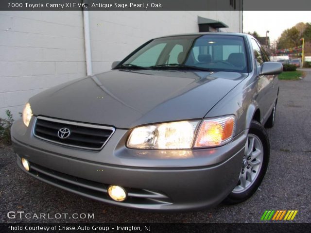 2000 Toyota Camry XLE V6 in Antique Sage Pearl