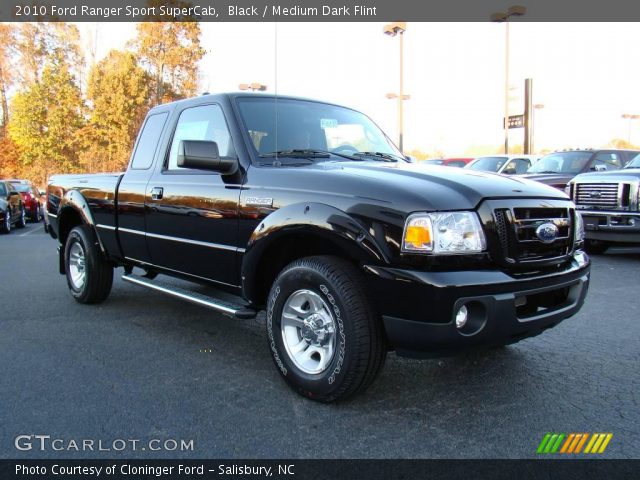 2010 Ford Ranger Sport SuperCab in Black