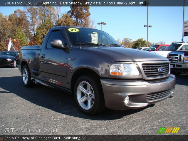 2004 Ford F150 SVT Lightning in Dark Shadow Grey Metallic