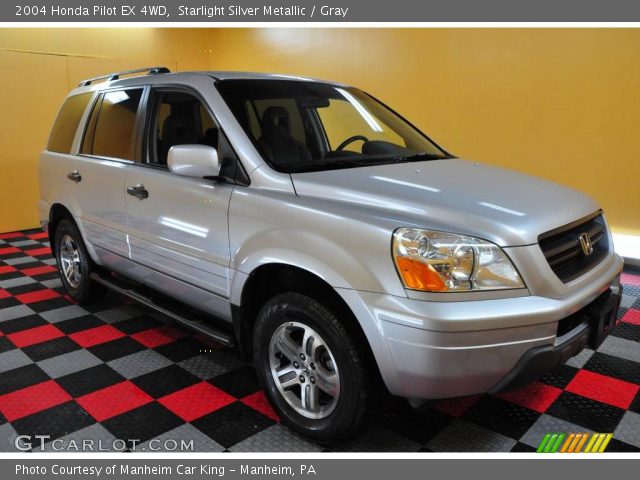 2004 Honda Pilot EX 4WD in Starlight Silver Metallic
