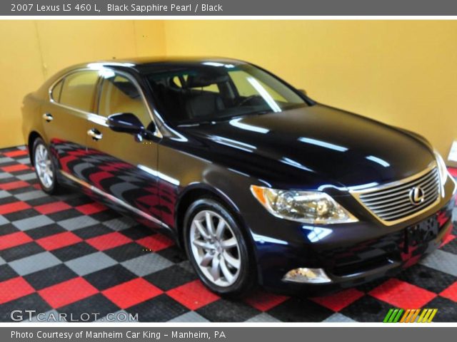 2007 Lexus LS 460 L in Black Sapphire Pearl